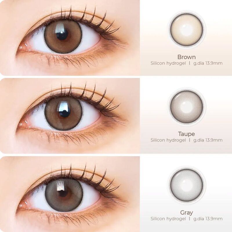 Hug Me Gray 6-Month Colored Contacts - Image 6