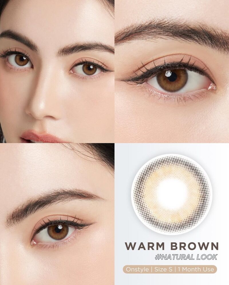Lollipop Warm Brown Monthly Colored Contacts - Image 4