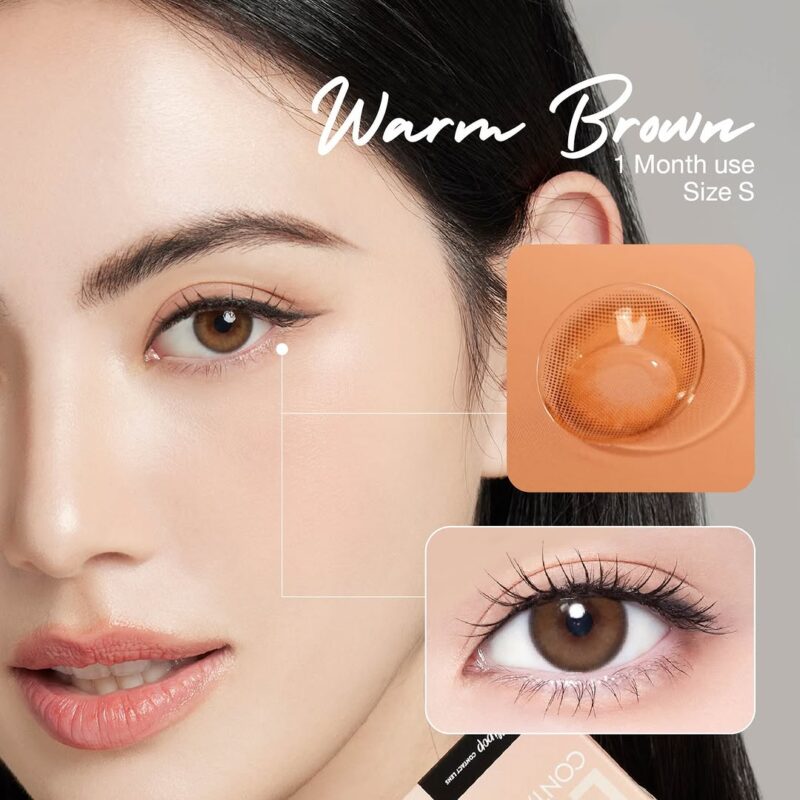 Lollipop Warm Brown Monthly Colored Contacts - Image 6