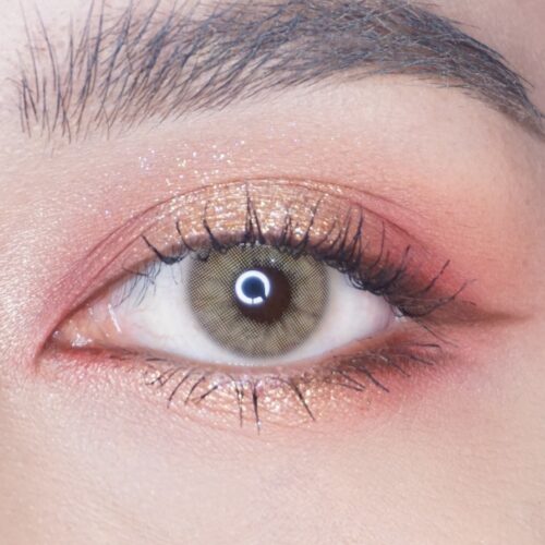 Kitty Kawaii Navy Brown monthly colored contacts enhance dark eyes with a deep brown shade and smooth blend for a bold yet natural look. Available in powers 0.00 to -10.00