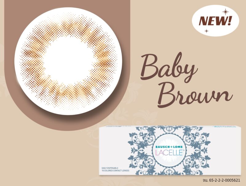 Bausch & Lomb Baby Brown Daily Colored Contacts (5 Pairs) - Image 5