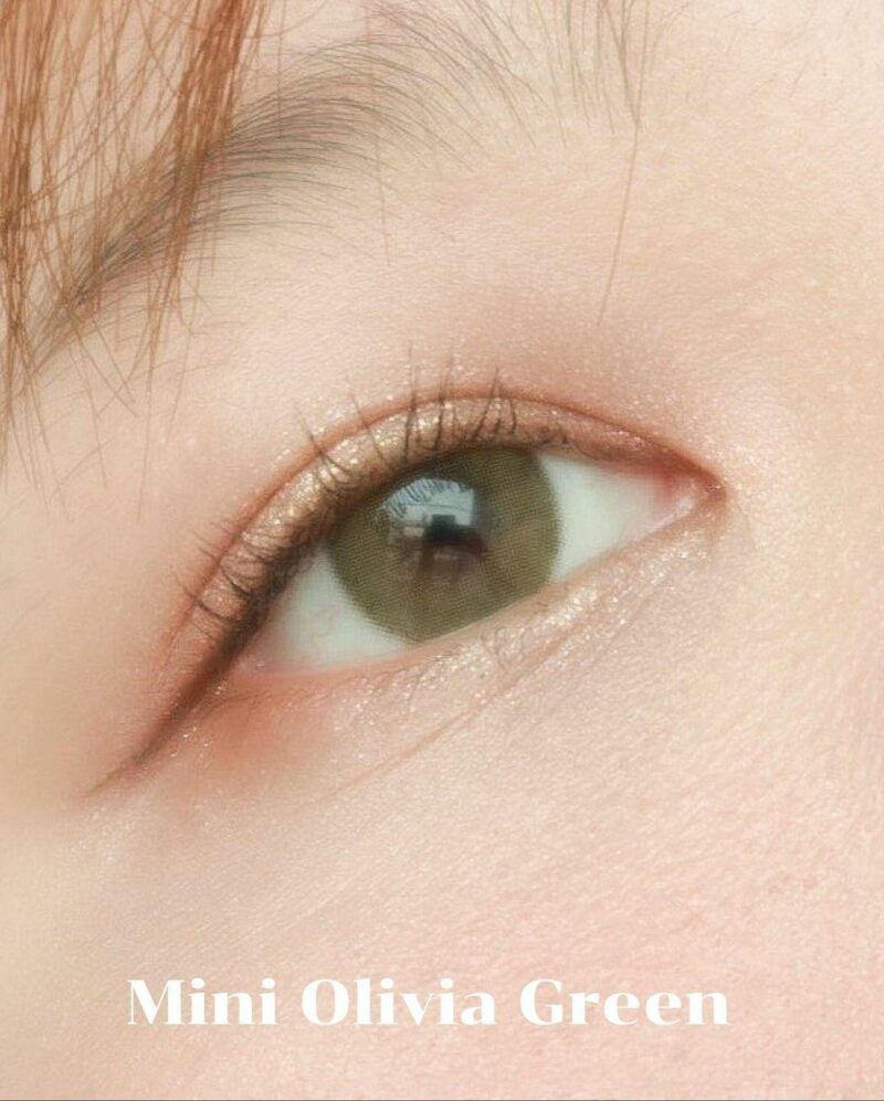 Kitty Kawaii Olivia Green Monthly Colored Contacts - Image 4