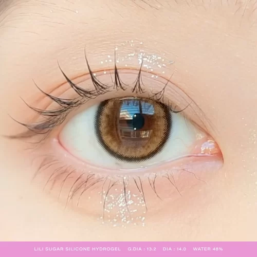 Lili sugar brown monthly colored contacts