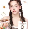 Manylens Bubble Milk Tea colored contacts