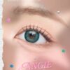 Manylens Angie Ocean Blue Monthly Colored Contacts