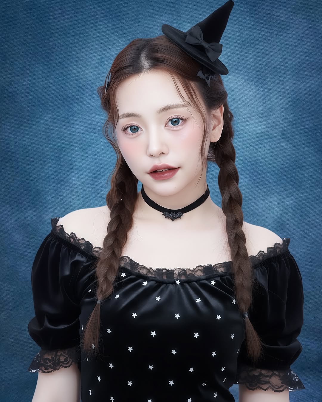 Manylens Angie Ocean Blue Monthly Colored Contacts