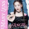 Manylens Angie Ocean Blue Monthly Colored Contacts