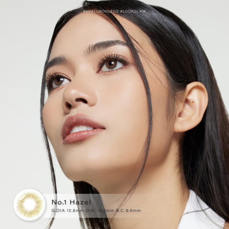 No.1 Hazel monthly colored contacts
