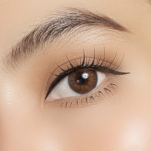 hazel brown colored contacts