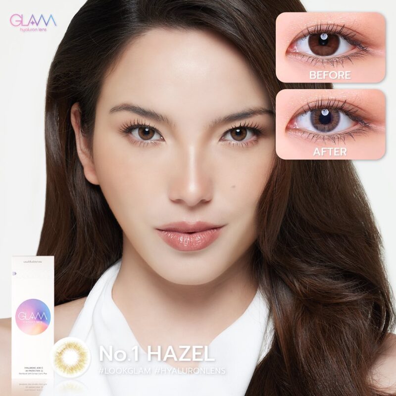 No.1 Hazel monthly colored contacts
