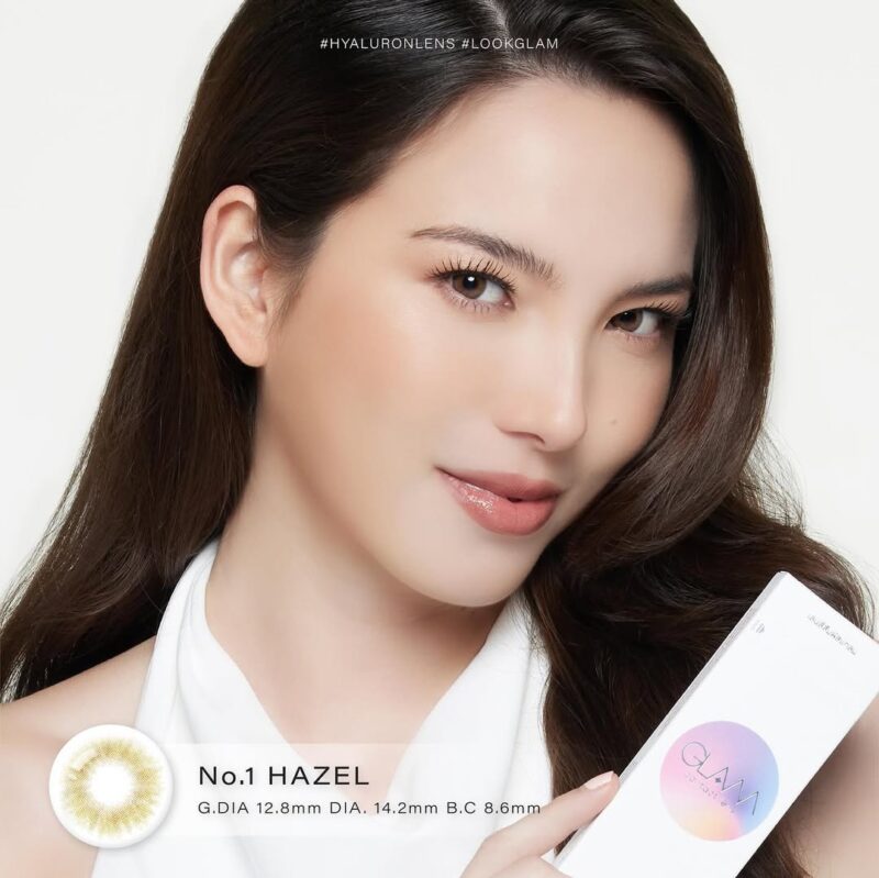 No.1 Hazel monthly colored contacts
