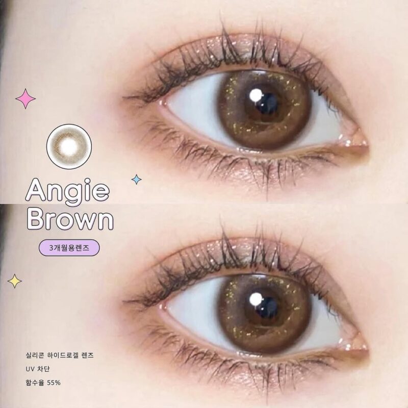 Manylens Angie Brown Monthly Colored Contacts