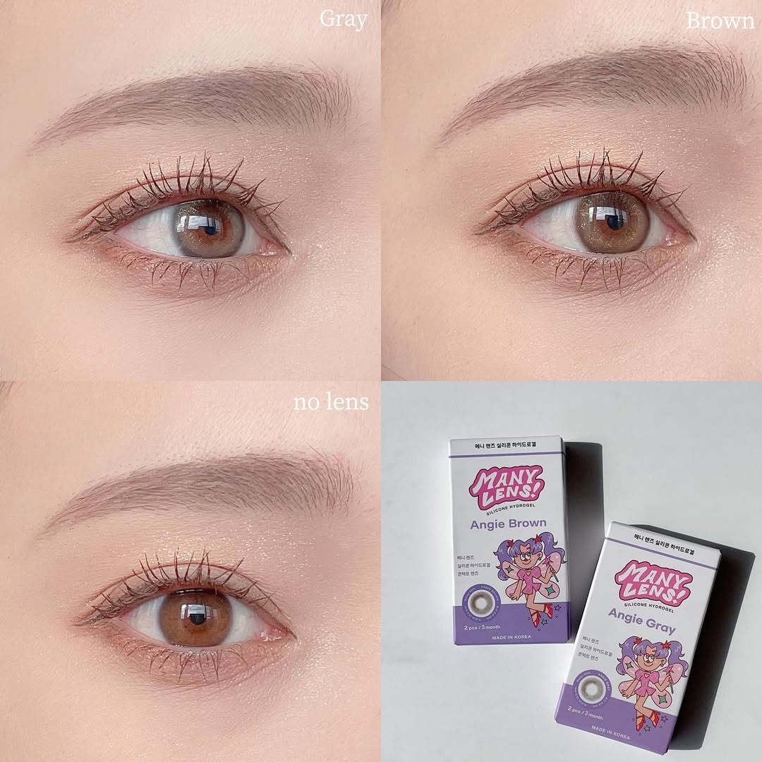 Manylens Angie Brown Monthly Colored Contacts