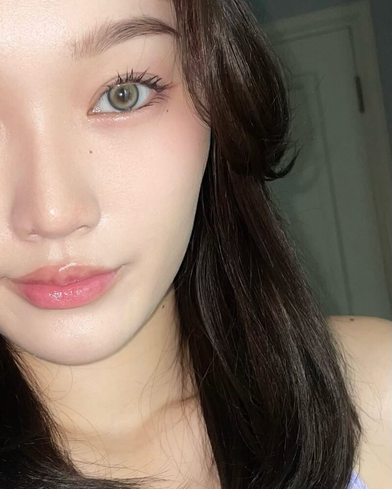 Lolite brown monthly colored contacts