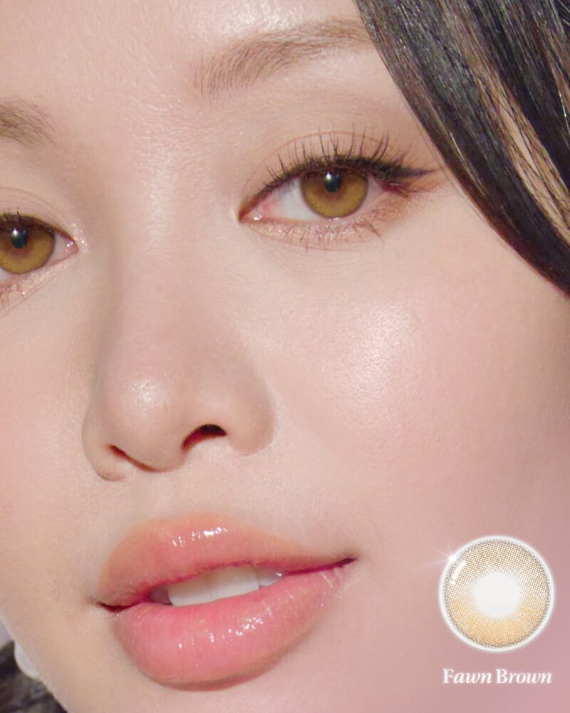 Olens Moonrise Fawn Brown Monthly Colored Contacts