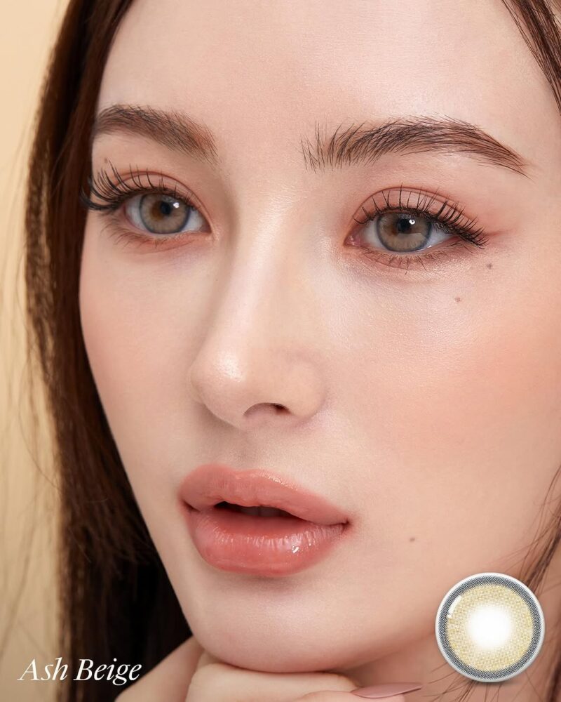 OLENS Nella Ash Beige Monthly Colored Contacts - Image 2