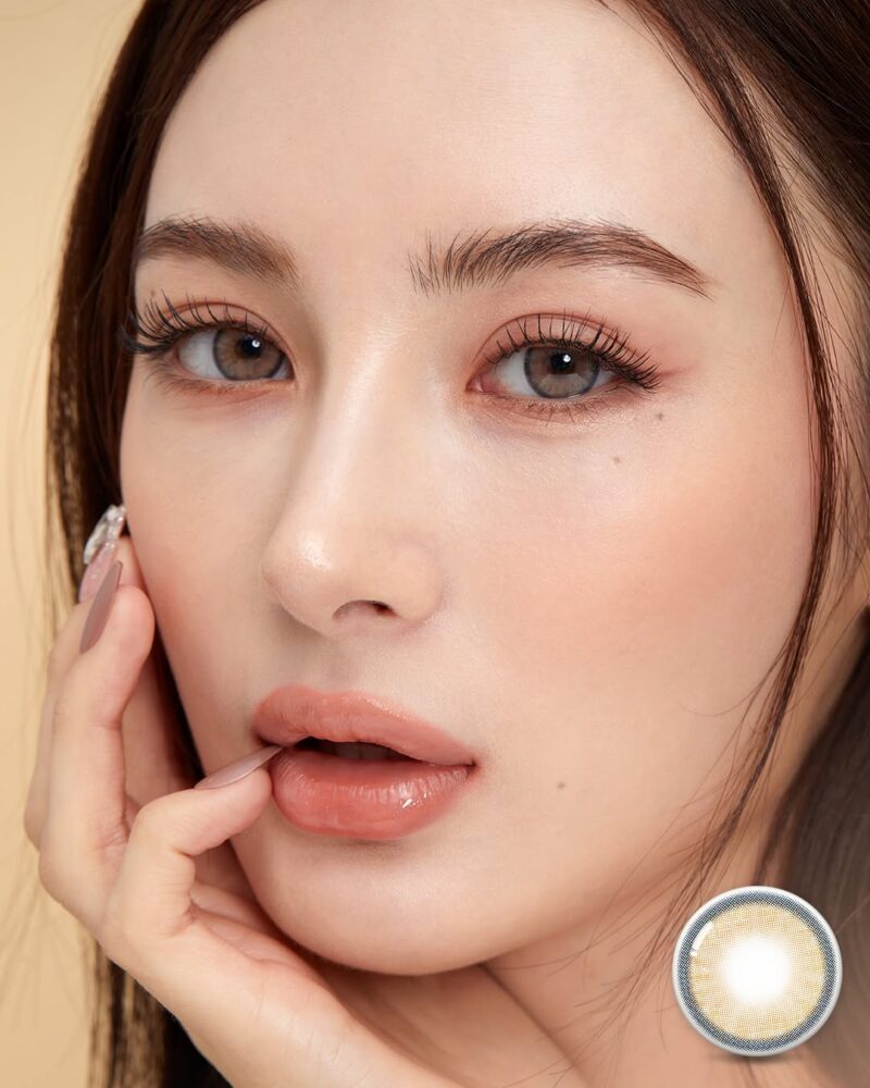 Olens nella ash beige monthly colored contacts