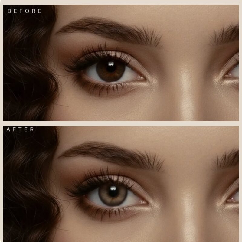 OLENS Muse Shine Brown Monthly Colored Contacts 
