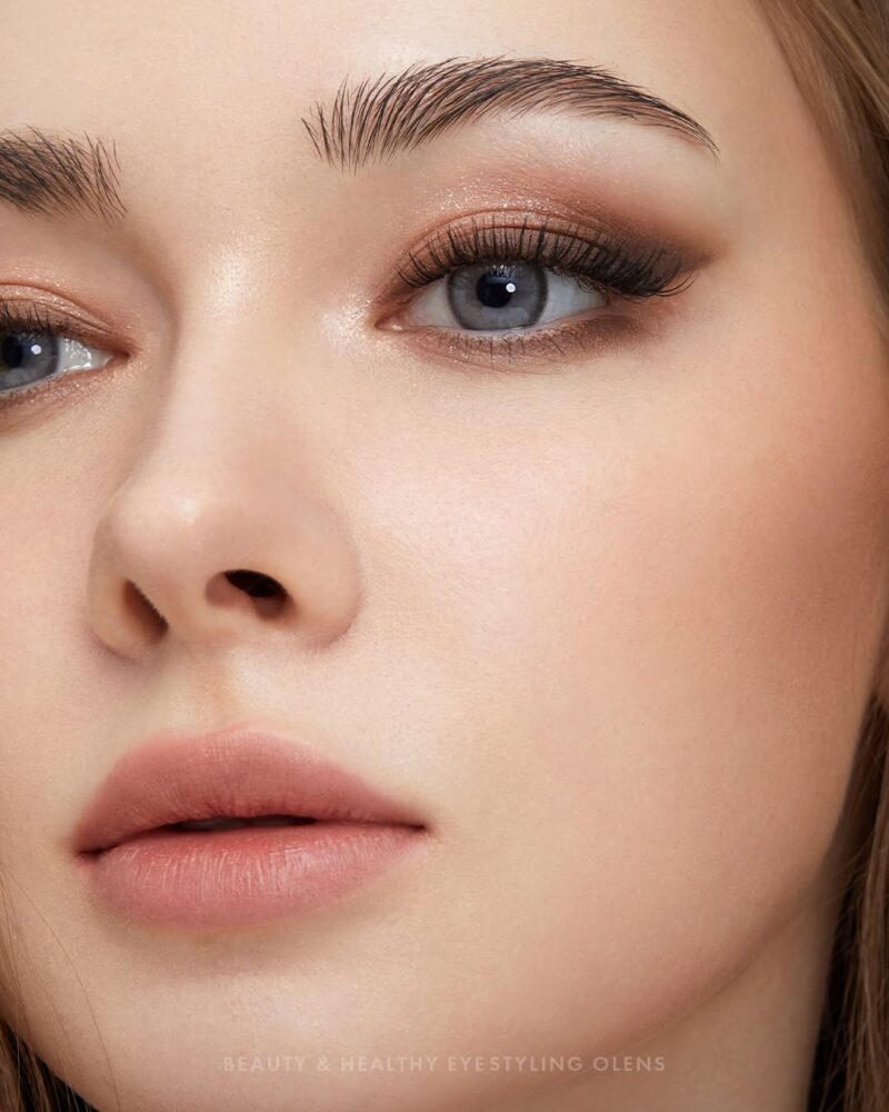 Olens Nella Ash Gray Monthly Colored Contacts