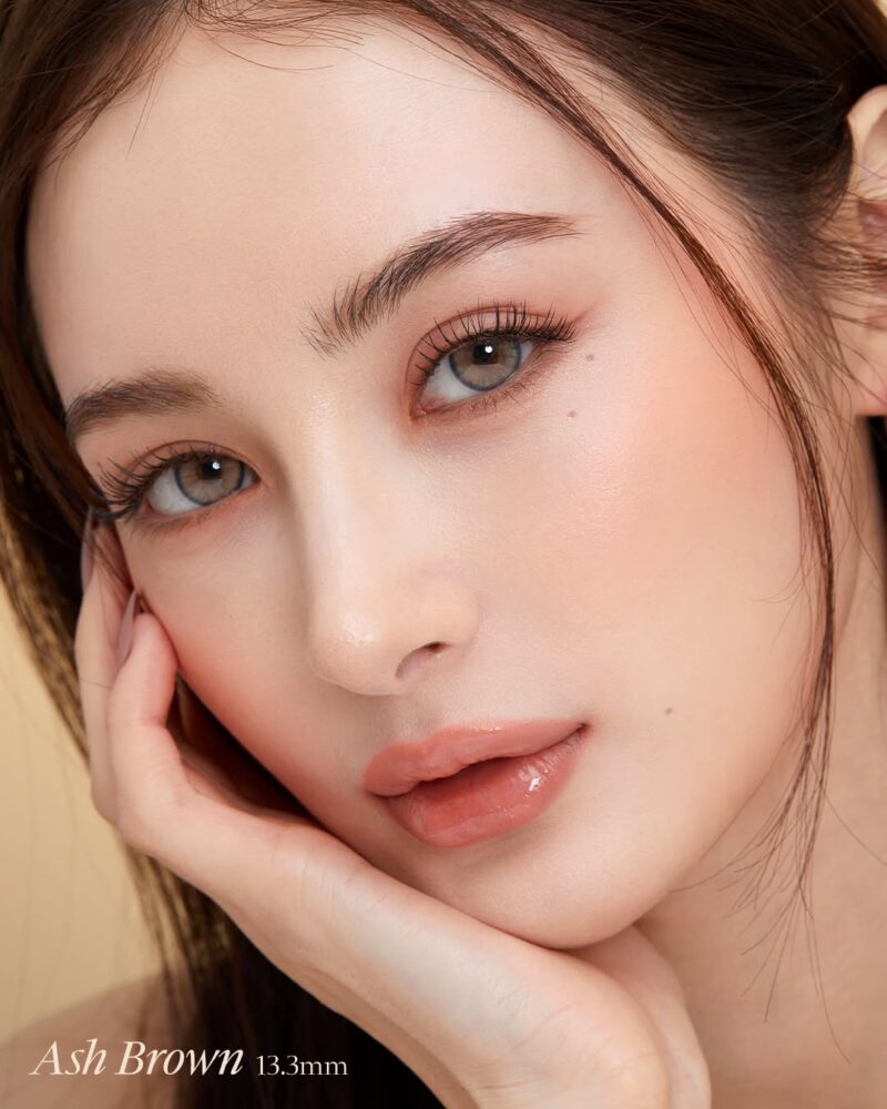 Olens nella ash beige monthly colored contacts
