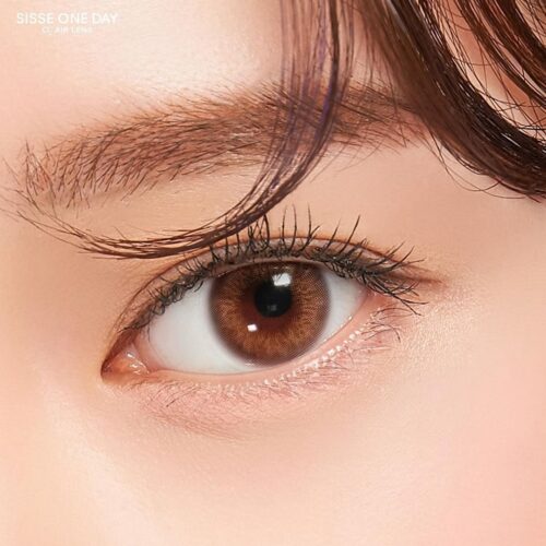 babe apricot brown colored contacts