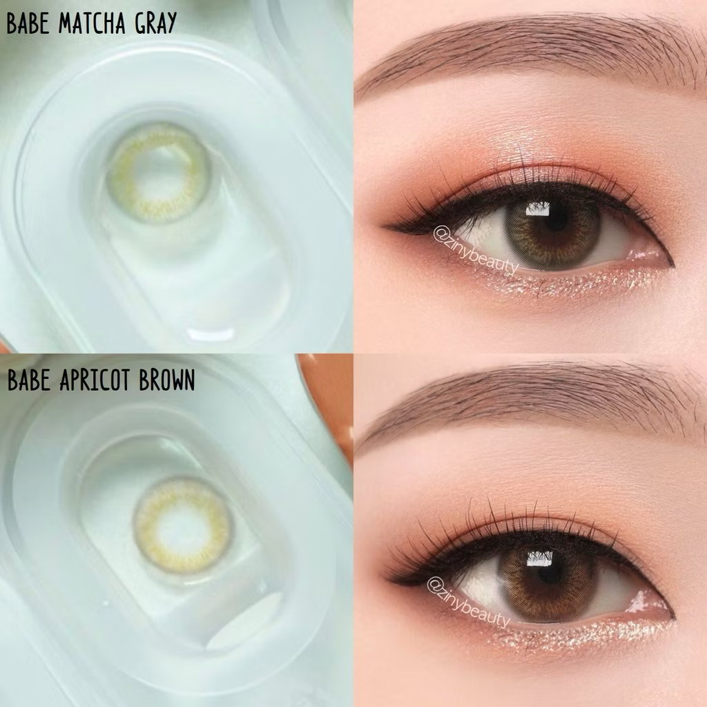 Sisse Babe Apricot Yearly Colored Contacts - Image 4