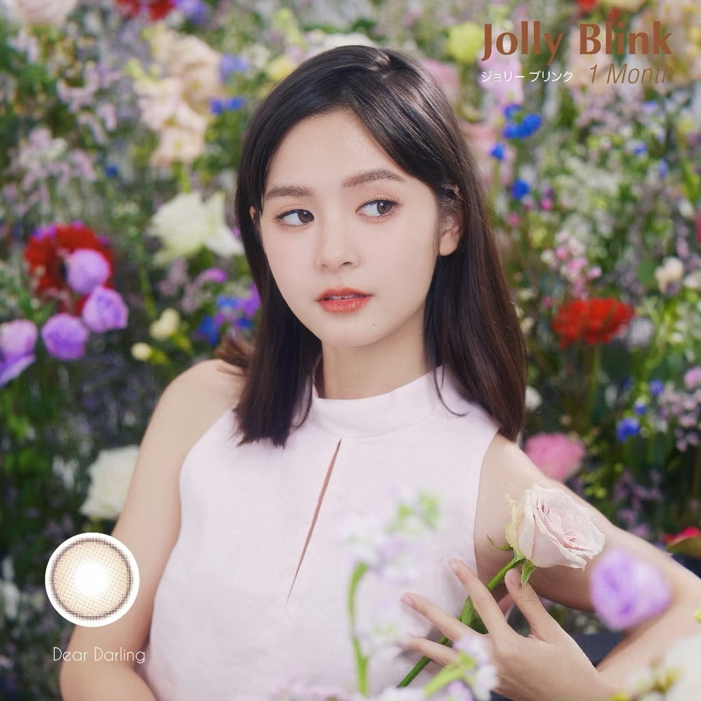 Dear darling monthly colored contacts in silicone hydrogel