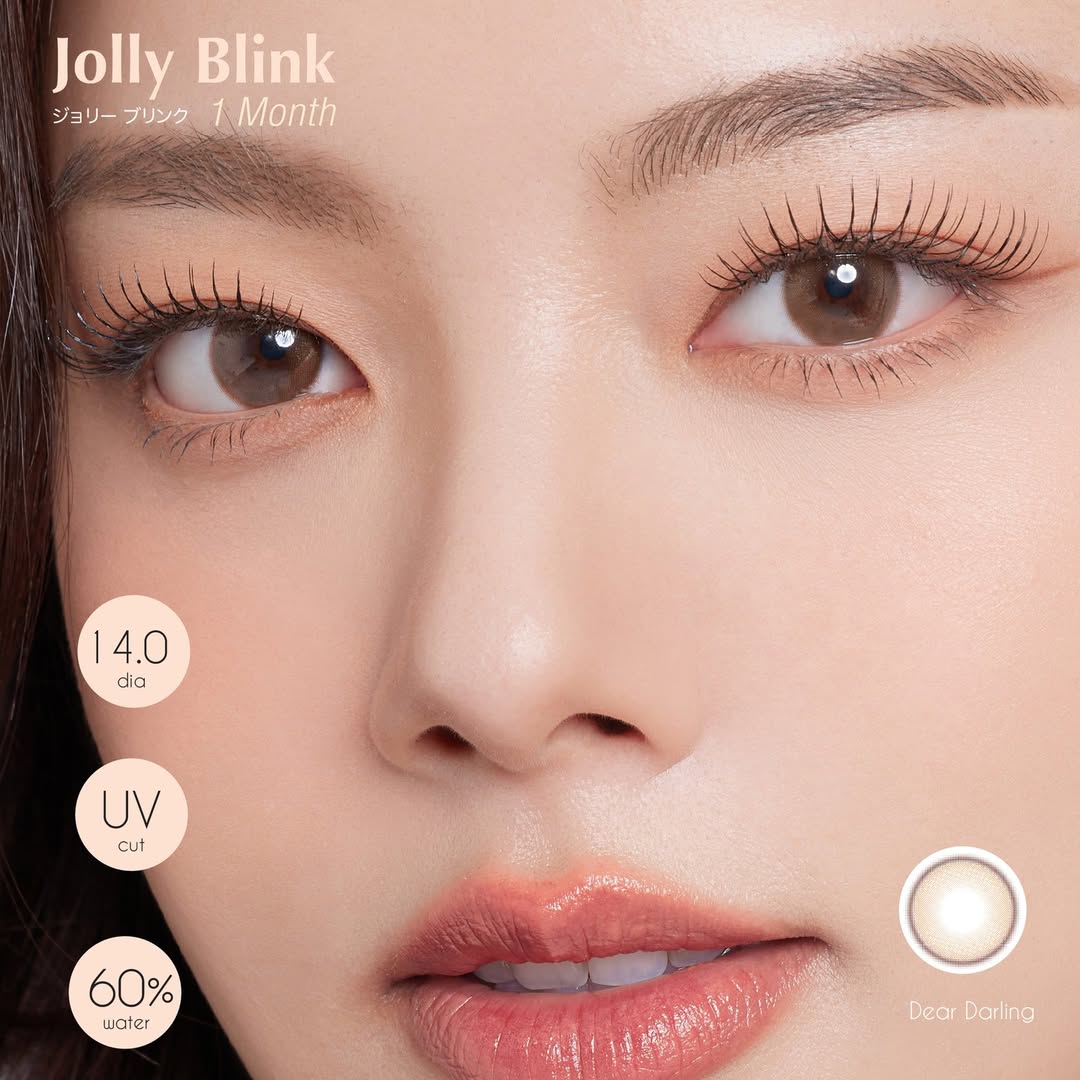 Dear darling monthly colored contacts in silicone hydrogel