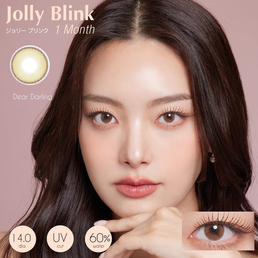 Dear darling monthly colored contacts in silicone hydrogel