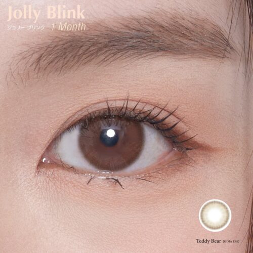 Jolly Blink Teddy Bear Monthly Colored Contacts
