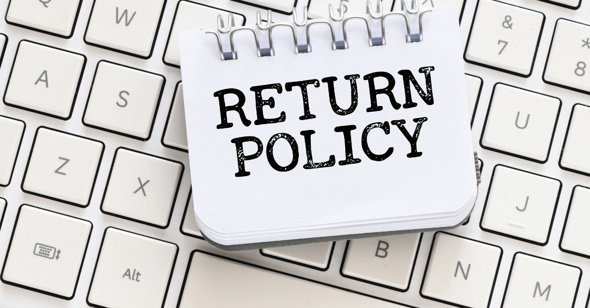 return return and refund policy