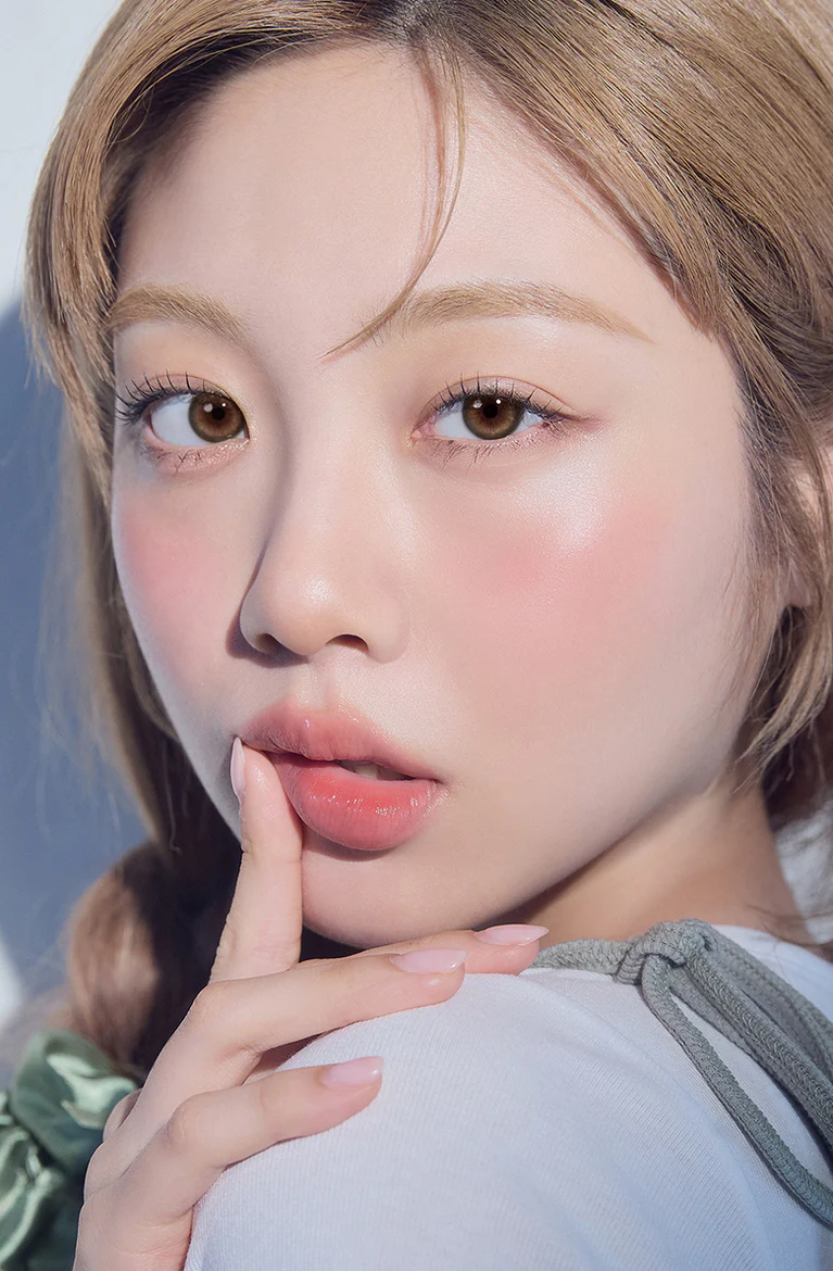 Hapa Kristin Bittersweet Olive Monthly Colored Contacts