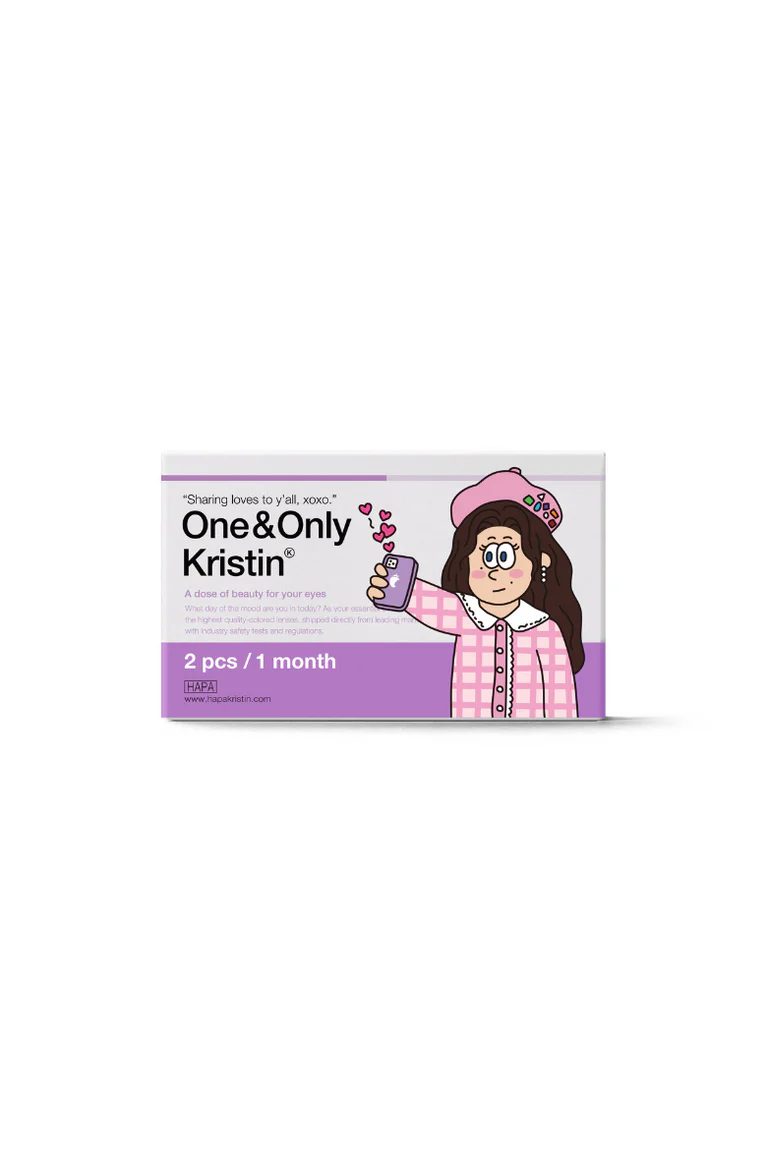 Hapa Kristin One and Only Gray Monthly Colored Contacts