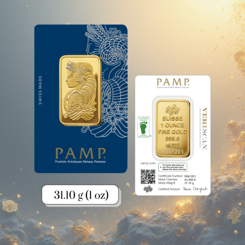 PAMP Suisse Lady Fortuna Gold Bar 24K Au 999.9