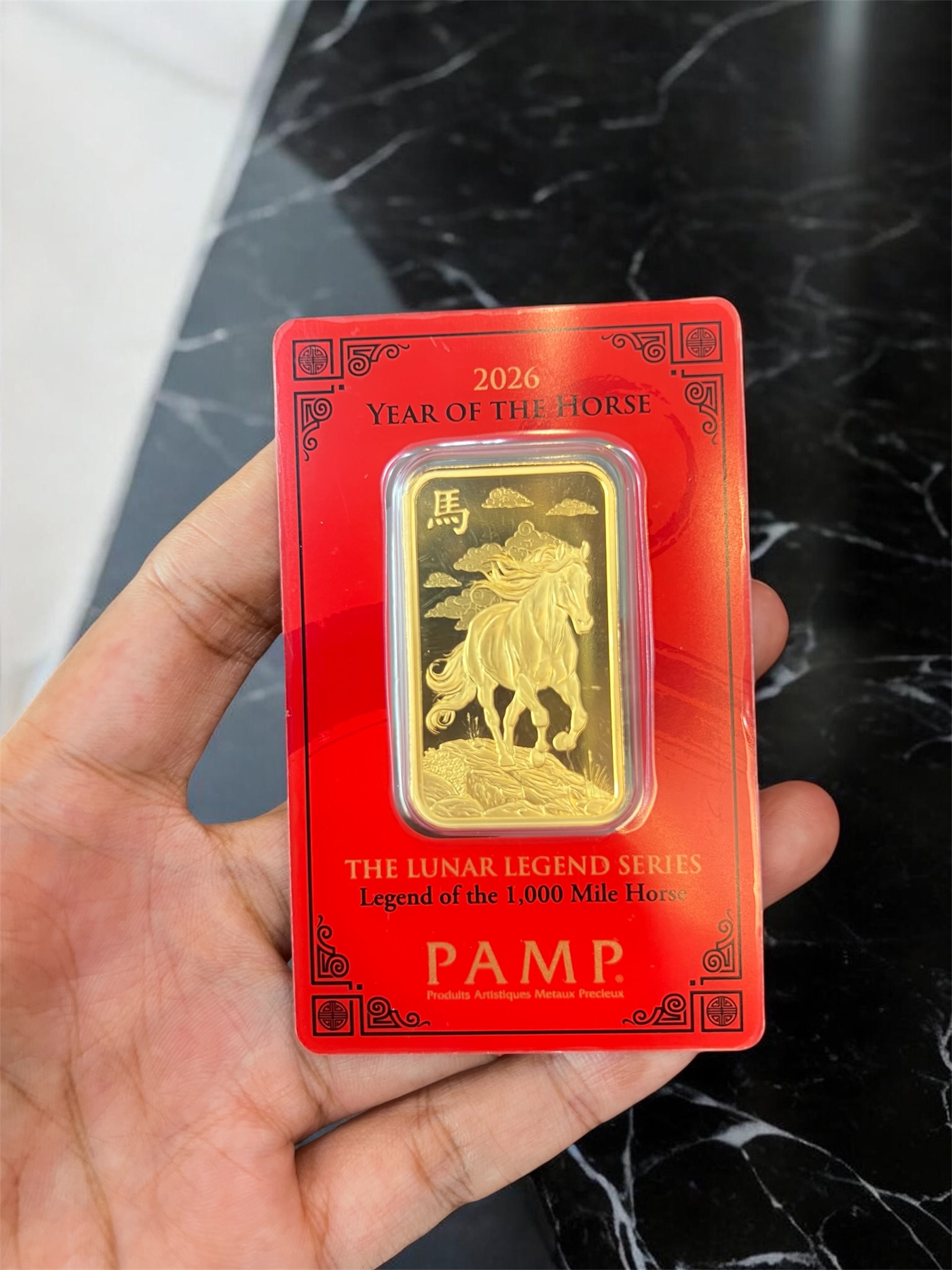 Buy authentic PAMP Suisse Lady Fortuna gold bar in 24K Au 999.9 fine gold at Goldnuine. Swiss made, CertiPAMP certified, trusted by collectors worldwide.