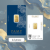 Buy authentic PAMP Suisse Lady Fortuna gold bar in 24K Au 999.9 fine gold at Goldnuine. Swiss made, CertiPAMP certified, trusted by collectors worldwide.