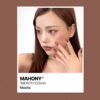 MYFiPN Mahony Mocha Ash monthly colored contacts feature a soft mocha ash tone that enhances dark eyes naturally. Available in plano & prescription (0.00 to -8.00).