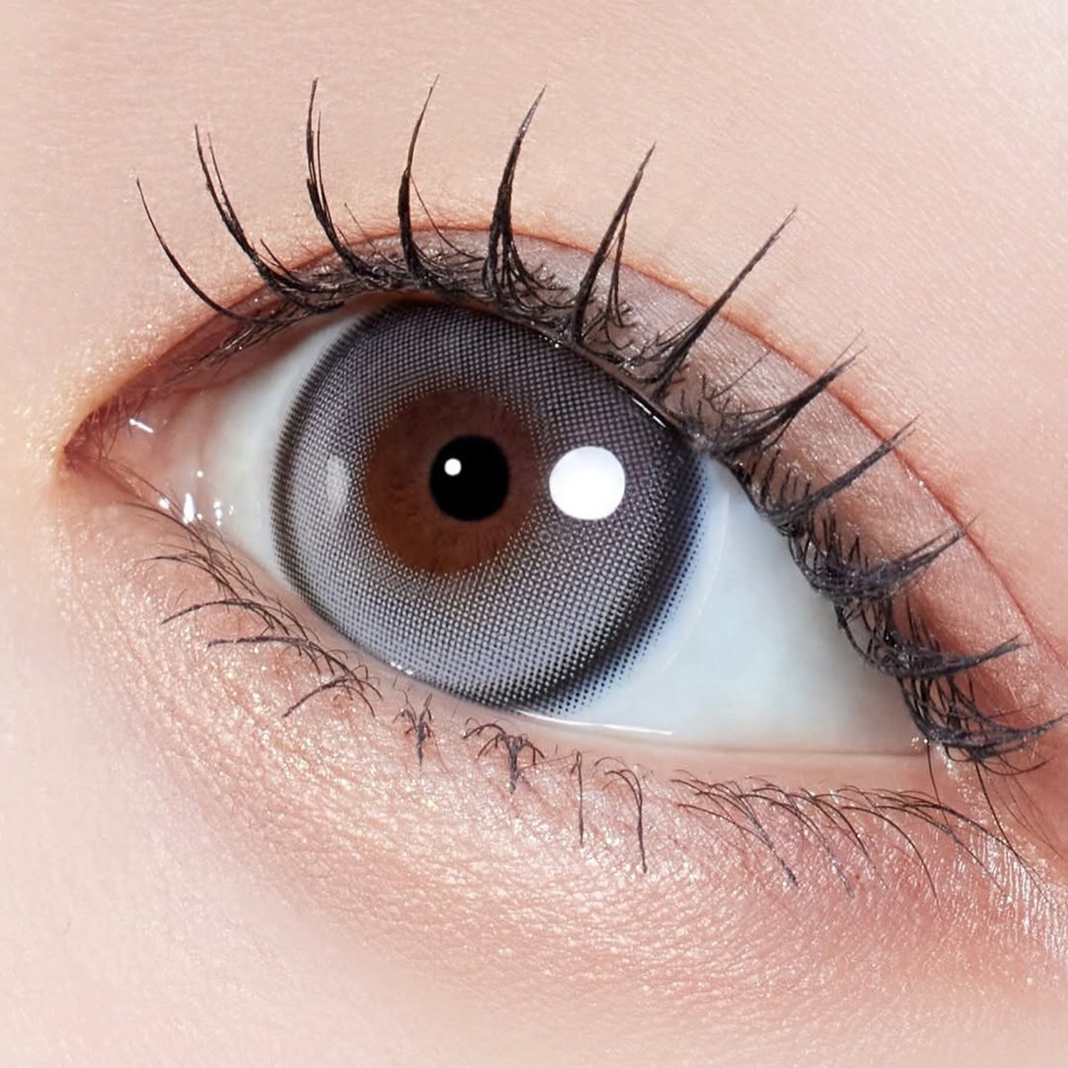 Advanced colored contacts for dark eyes with moisture support and smooth finish. Available in powers 0.00 to -10.00.