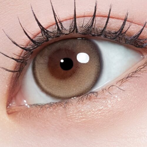 MYFiPN Biv Oatmeal colored contacts for dark eyes provide a warm oatmeal tone with smooth blending and natural coverage. The design enhances your eyes softly while maintaining a clean and comfortable finish.