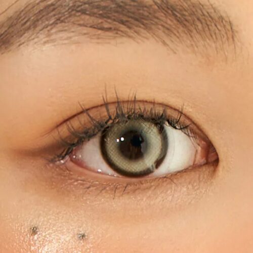 MYFiPN Peony Blonde monthly colored contacts feature a soft blonde-brown tone that brightens dark eyes naturally. Silicone hydrogel comfort. Plano & prescription.