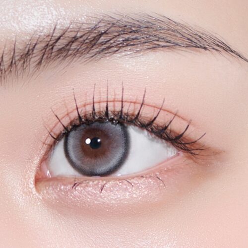 MYFiPN Polin Ash monthly colored contacts in soft ash gray. Silicone hydrogel lenses with 45% water content for comfort. Available in plano 0.00 to -8.00 prescription.