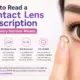 How to Read a Contact Lens Prescription — What Every Number Means