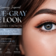 Sydney Sweeney Inspired Blue-Gray Eye Look With Colored Contacts
