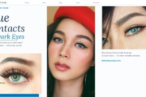 Blue Contacts for Dark Eyes — Do They Actually Show Up?