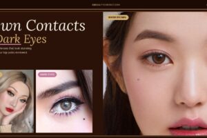 best picks of brown contacts for dark eyes