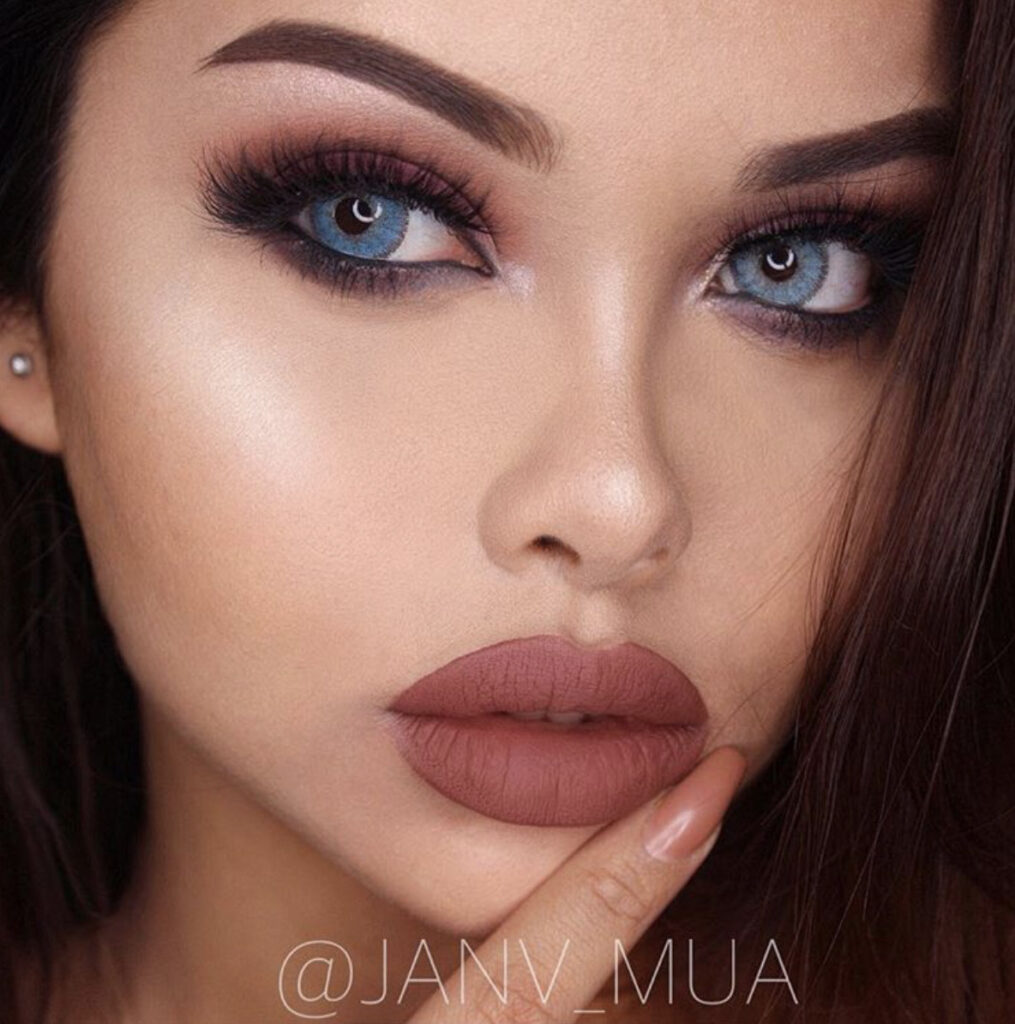 teresa blue colored contacts for dark eyes
