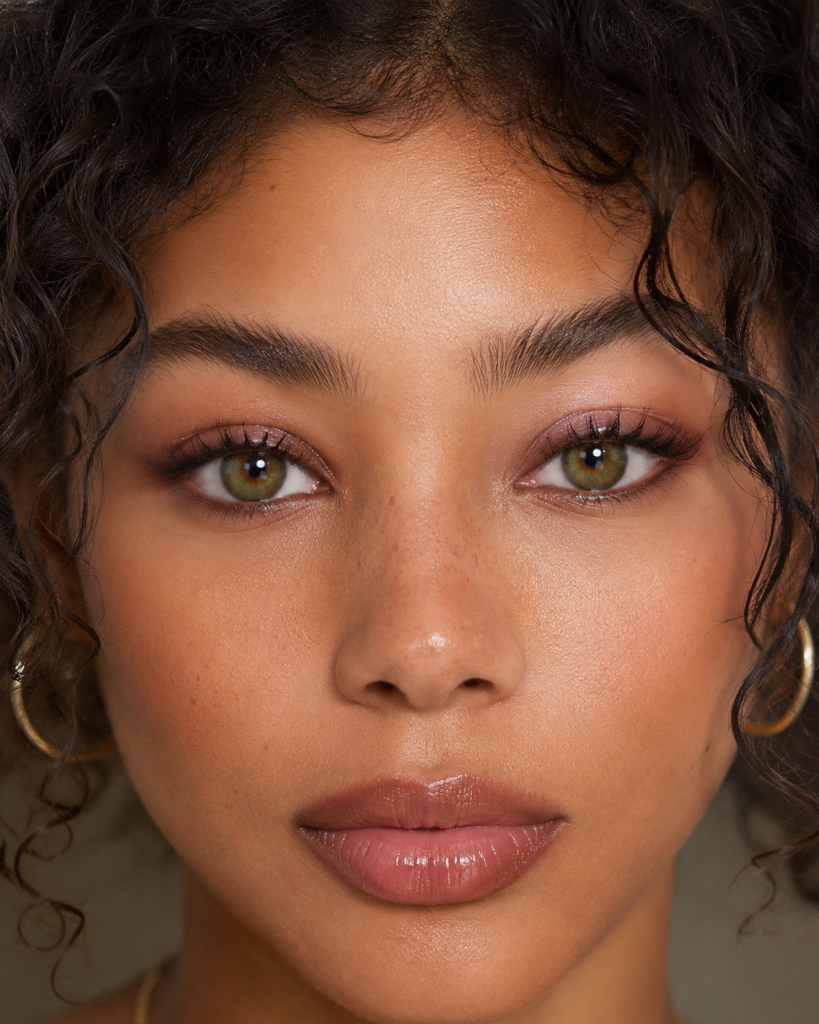 Kitty Kawaii Cemore Green Colored Contacts for Dark Eyes feature a fresh green tone with smooth coverage. The design creates a subtle yet noticeable look that enhances your eyes naturally.