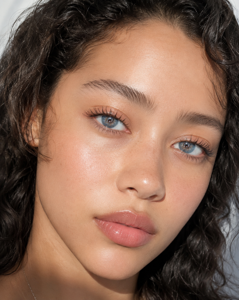 Kitty Kawaii Cemore Blue Colored Contacts for Dark Eyes deliver a gentle blue tone with a clean transition. The balanced design ensures the color shows clearly while remaining soft and natural.