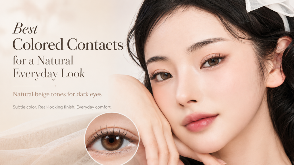 Best Colored Contacts for a Natural Everyday Look