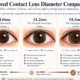Enlarging vs Natural Diameter Contacts for Dark Eyes